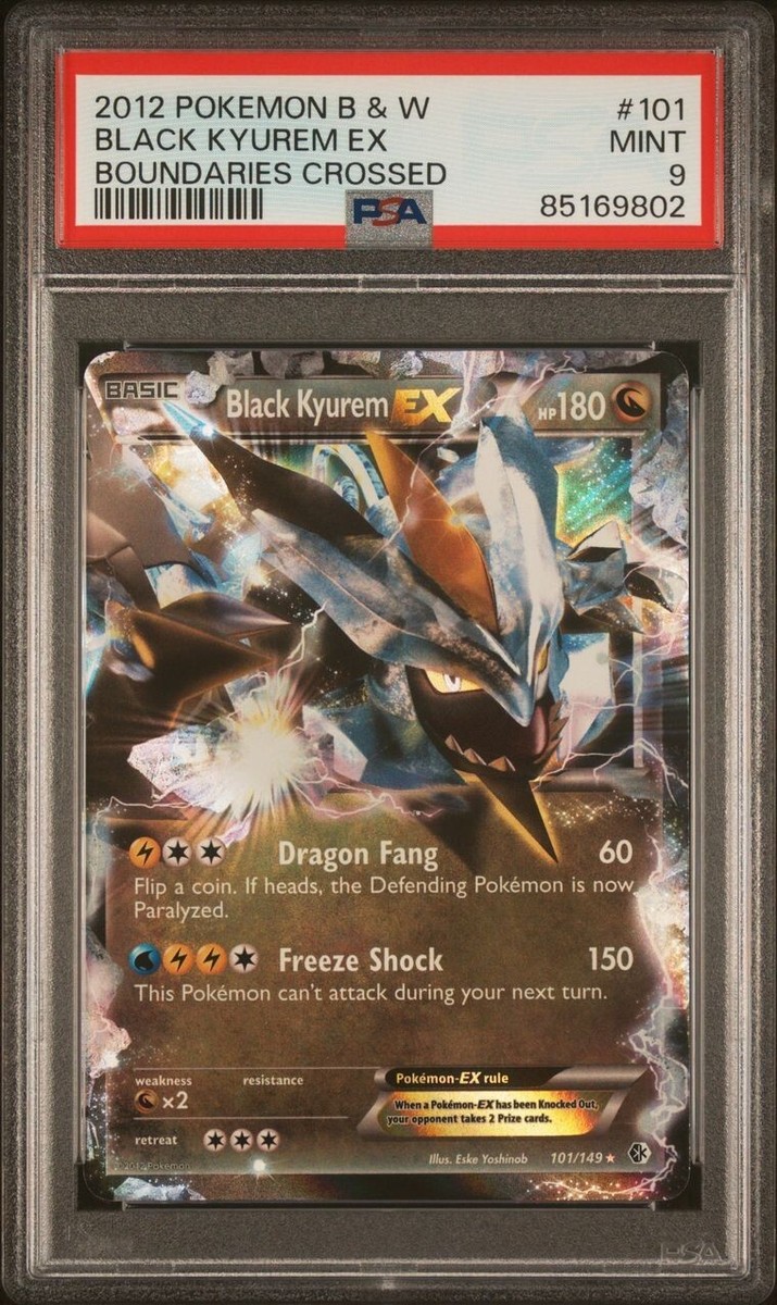 PSA 9 Mint 2012 Pokemon Black & White Boundaries Crossed PSA 9 Mint 2012 Pokemon Black & White Boundaries Crossed