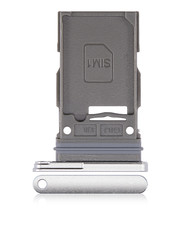 Single Sim Card Tray Compatible For Samsung Galaxy S21 FE 5G White