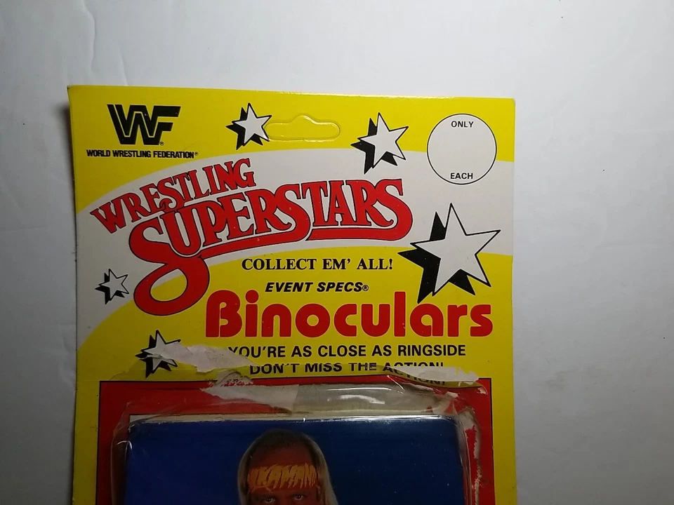 WWF Hulk Hogan Binoculars Wrestling Superstars 1988 Titan Hulkster Hulkamania - Image 2 of 4