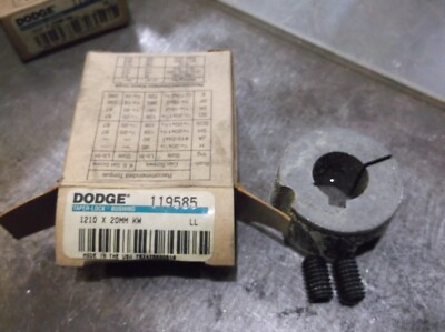 NIB DODGE 119585 1210 X 20MM KW TAPER LOCK BUSHING (403-2)