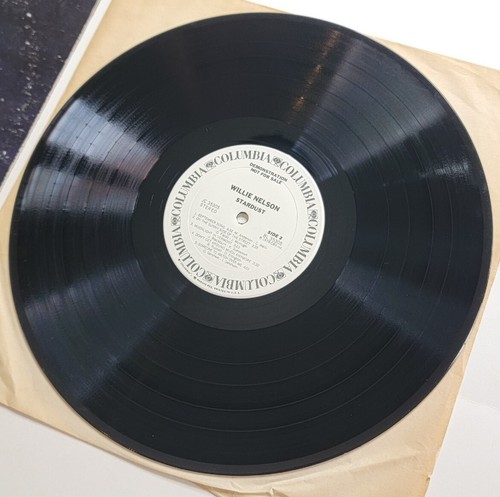 Willie Nelson Stardust Demo White Label Promo LP US 1978 Columbia JC 35305 - Imagen 4 de 9