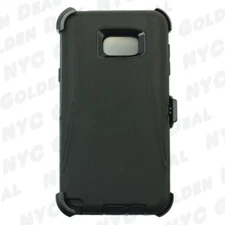 For Samsung Galaxy Note 5 Case Holster (Clip Fits Otterbox Defender) BLACK