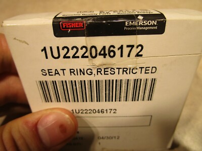 FISHER 1U222046172 SEAT RING, RESTRICTED, J0607 | eBay