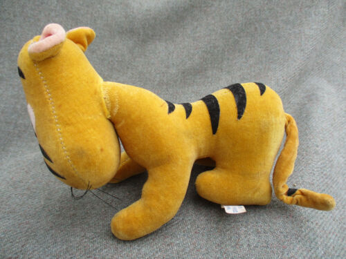 VINTAGE 1966 DISNEY WINNIE THE POOH TIGGER SAWDUST FILLED STUFFED PLUSH TOY DOLL - Picture 1 of 10