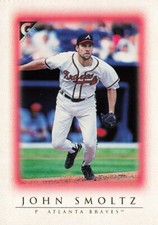 John Smoltz Topps Gallery 1999 Baseball Card #99