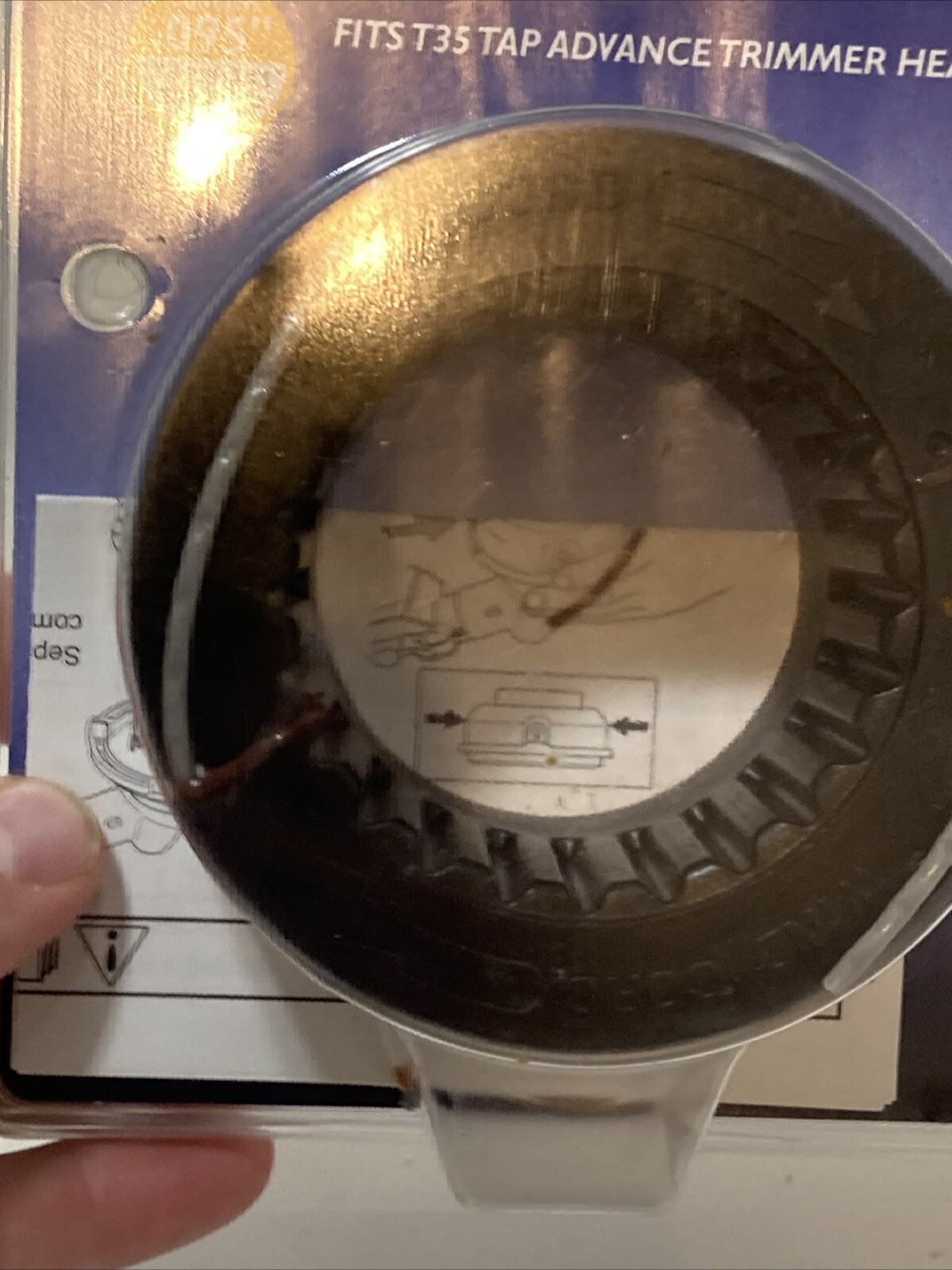 Husqvarna Genuine OEM T35 Trimmer Head Replacement Spool Titanium Force Line