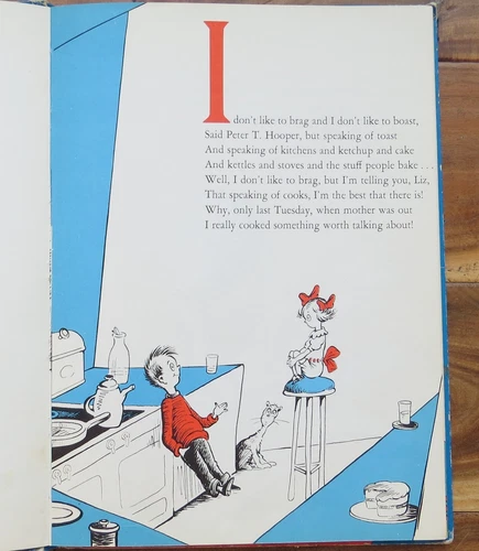 SCRAMBLED EGGS SUPER! By Dr. Seuss 1953 Hardcover Vintage Children's Book BANNED - 画像15/16