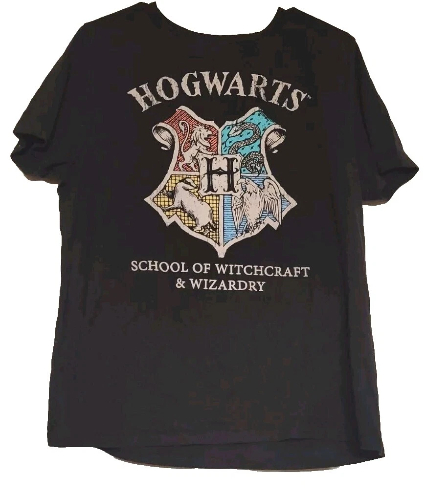 Harry Potter Negro Talla XL Unisex Niños Camisas y camisetas