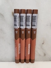 Lot Of 4–L'Oreal Paris Matte Lip Crayon 0.04oz  #511 Lady Toffee