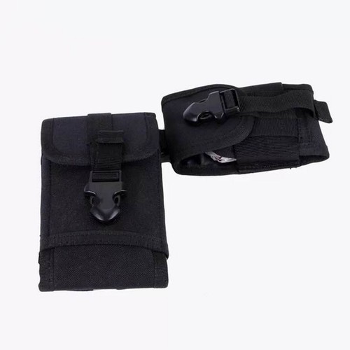 tactique téléphone portable ceinture pack sac poche poche molle taille étui - Photo 3 sur 6