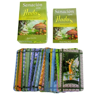 Sanacion Con Hadas ( 44 Cartas Del Oraculo Y Incluye un Manual ) en ...