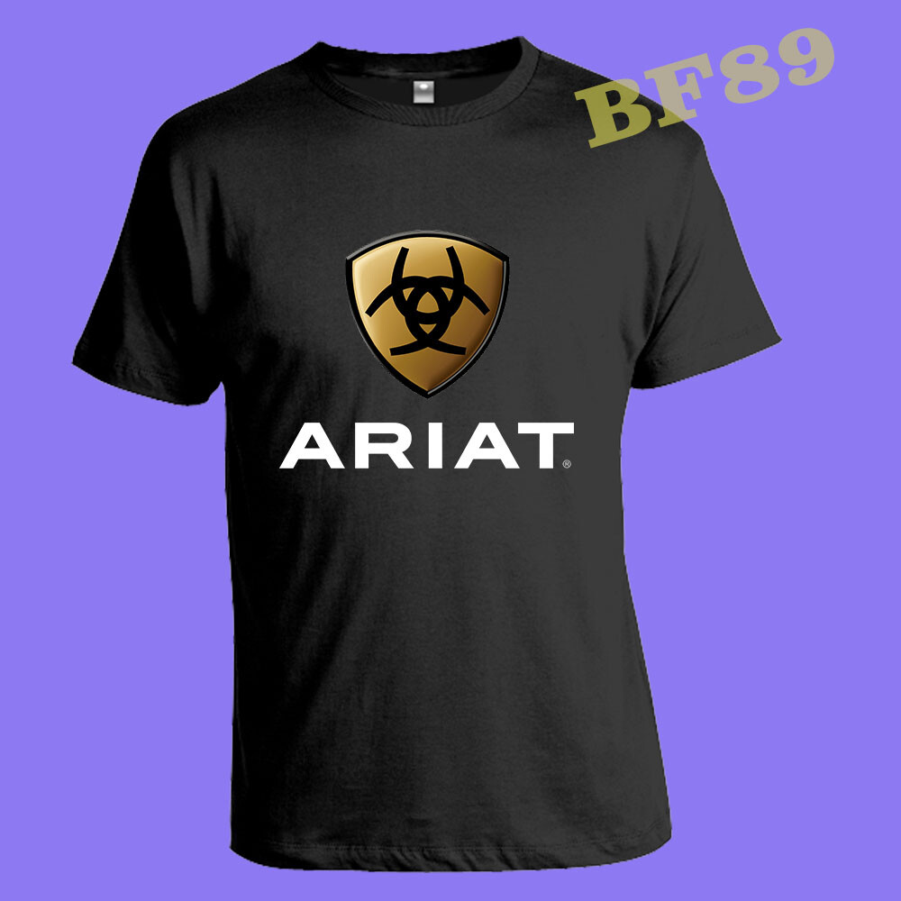 Купить New ARIAT Logo Black t-shirt US 