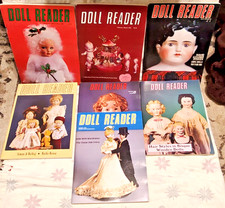 Vintage Doll Reader Magazine Lot Of 7 December 1983 Through October 1984