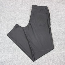 Lululemon ABC Pants Men's 33X31 Black Classic Fit 5 Pocket Warpstreme FLAW