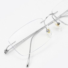 Unisex Screwless Rimless Pure Titanium Reading Glasses Ultra Light 0.50  5.00