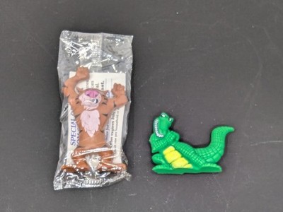 Post Golden Crisp Cereal, SUGAR BEAR Adventure Premiums Lot of 2, Vintage, 1988