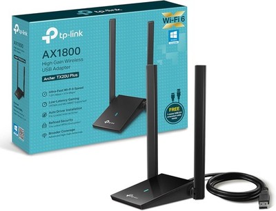 TP-Link Archer TX20U Plus WLAN Stick WiFi 6 Dual Band USB 3.0 Schwarz AX1800