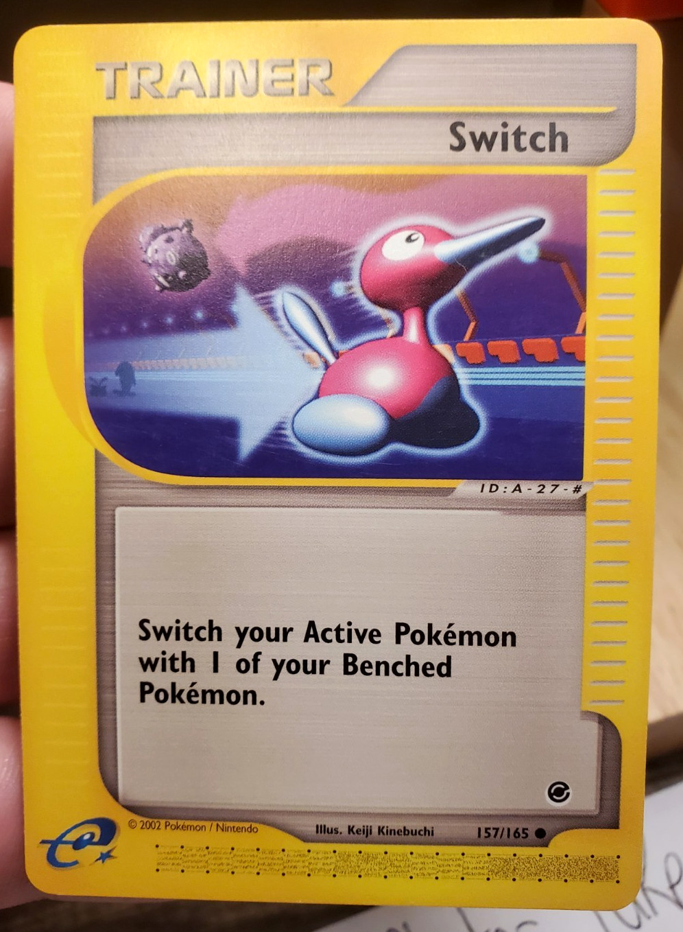 Switch - 2002 Pokemon Expedition - #157/165 - E Series E Reader - LP Pokemon TCG