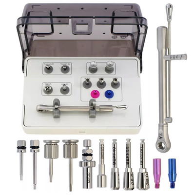 Implant Hiossen Osstem Torque Wrench Screwdriver Multi ABT Driver Prosthetic Kit