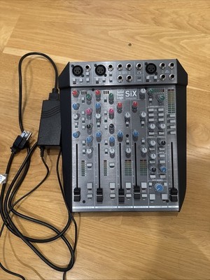SSL SiX SuperAnalogue Desktop Analog Mixer w/ Power Supply & Original Box