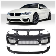 Front Bumper Cover W/PDC For BMW 4Series F32 F33 F36 Fit M4 Style 2014-2020