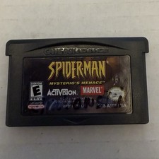 Spider-Man: Mysterio's Menace (Game Boy Advance, 2001) Cartridge Only - Tested