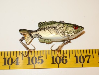 Leurre De Pêche Vintage Tom Mann's Mann's Leroy - Crankbait Marron - Occasion