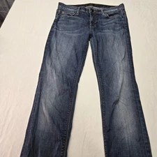 Hudson Jeans Made in USA Dark Wash Denim Slim Fit Women's Jeans