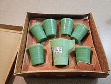 Vintage Play-time Akro Tea Set Not Perfect See Pics