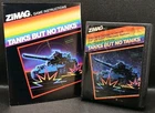 TANKS BUT NO TANKS, Atari 2600, by ZiMAG,  Cartridge & Color Manual Authentic