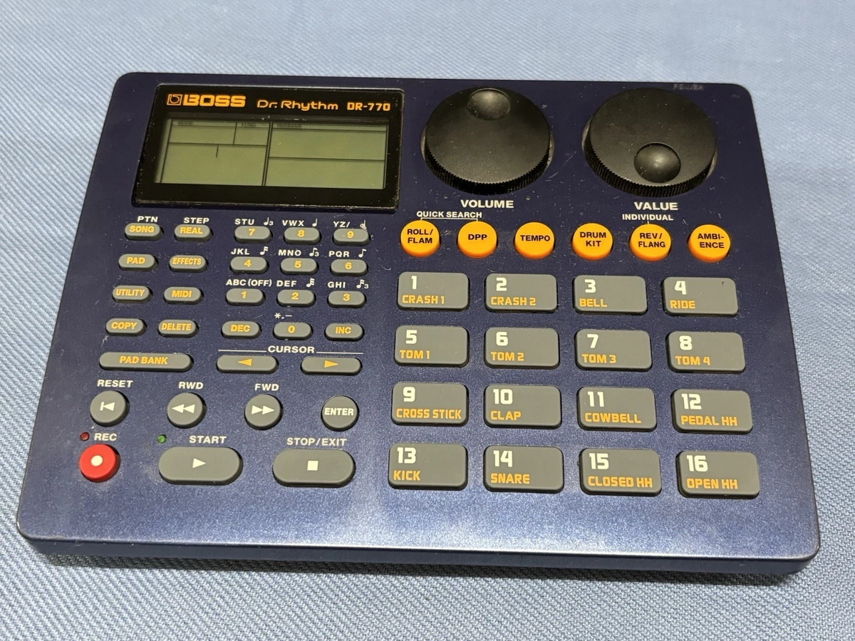 Boss 770 Drum Machine for sale - eBay