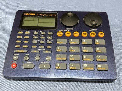 Boss Dr. Rhythm DR-770 Drum Machine with AC Adapter, tested