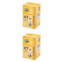2X Hella Standard H7 Halogen GlÜHlampen 12V 55W PX26D | 8GH 007 157-121