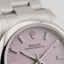 ROLEX Oyster Perpetual 31mm 277200 Candy Pink Warranty 2020 Box/Paper 9