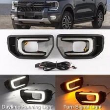 Fit For Ranger 22-25 Pair Led Drl Daytime Running Light Fog Lamp Accessories