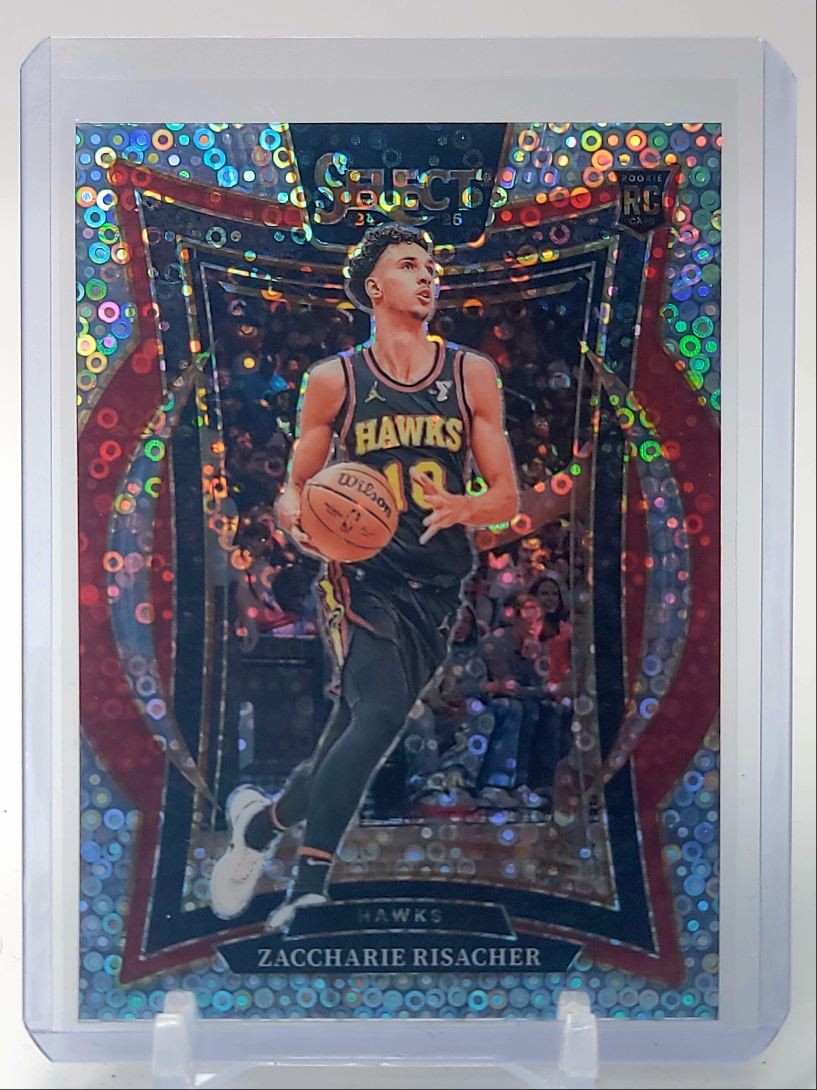 ZACCHARIE RISACHER 2024-25 SELECT CONCOURSE ROOKIE DISCO PRIZM RC Q4370