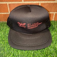 VTG St Louis Screw And Bolt Company Mesh SnapBack Trucker Hat