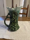 Vintage McCoy Green Grape Pitcher