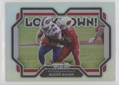 2021 Panini Prizm Lockdown! Budda Baker #6 pe8