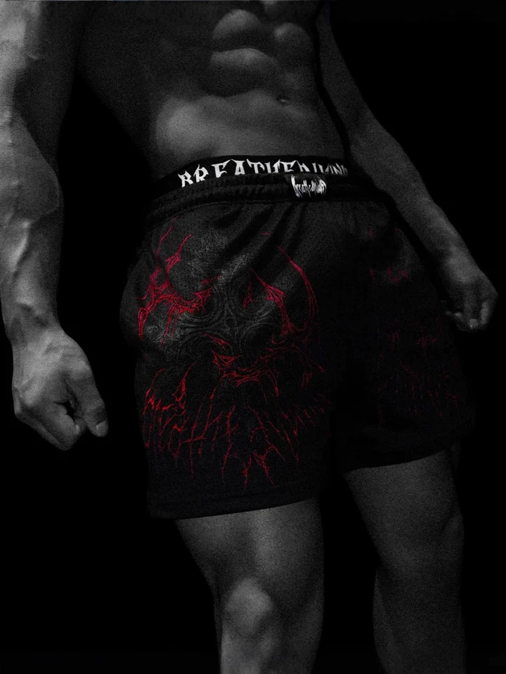 Breathedivinity Pantalones Cortos Deportivos Malla Transpirable Foto 4 de 4