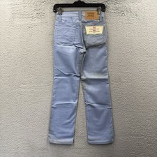 Levi s Orange Tab 319-1512 Size 10 Blue Corduroy Pants Distressed Youth Corduroy