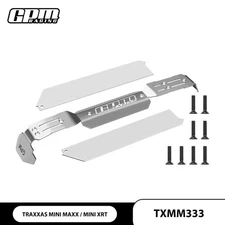 For TRAXXAS MINI MAXX MINI XRT Metal Steel Chassis Armor Guard Anticrash Upgrade