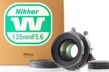 SIC [Almost Unused] Nikon Nikkor W 135mm f5.6 S Copal 0 Large Format Lens JAPAN