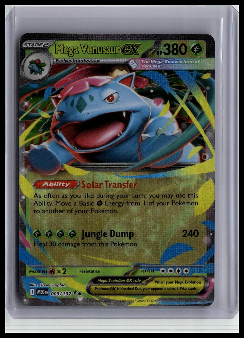 ME01: Mega Evolution #003/132 Mega Venusaur ex