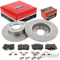Mapco Bremsscheiben Ø255Mm + BremsbelÄGe Hinterachse Passend FüR Audi A6 Allroad
