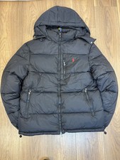 Black Ralph Lauren Puffer Jacket Men’s Size Small New Fast And Free Shipping