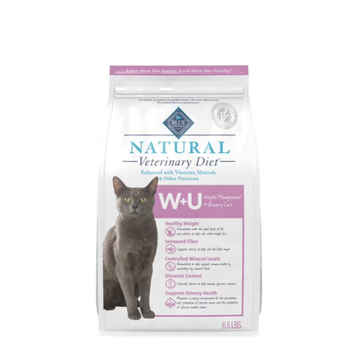 Blue Buffalo W+U Weight Management + Urinary Care Grain-Free Dry Cat Food 6.5 lb