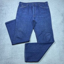 VINTAGE Levis Jeans Mens 40x32 Orange Tab 80s 516 Bootcut Made in USA Cowboy