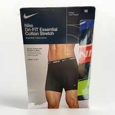 Nike Men's Dri- Fit Essential Boxer Brief 3-Pack Size M