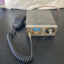 Vintage Robyn SX-007 CB Transceiver Deluxe Radio With Mic For Parts Or Repair